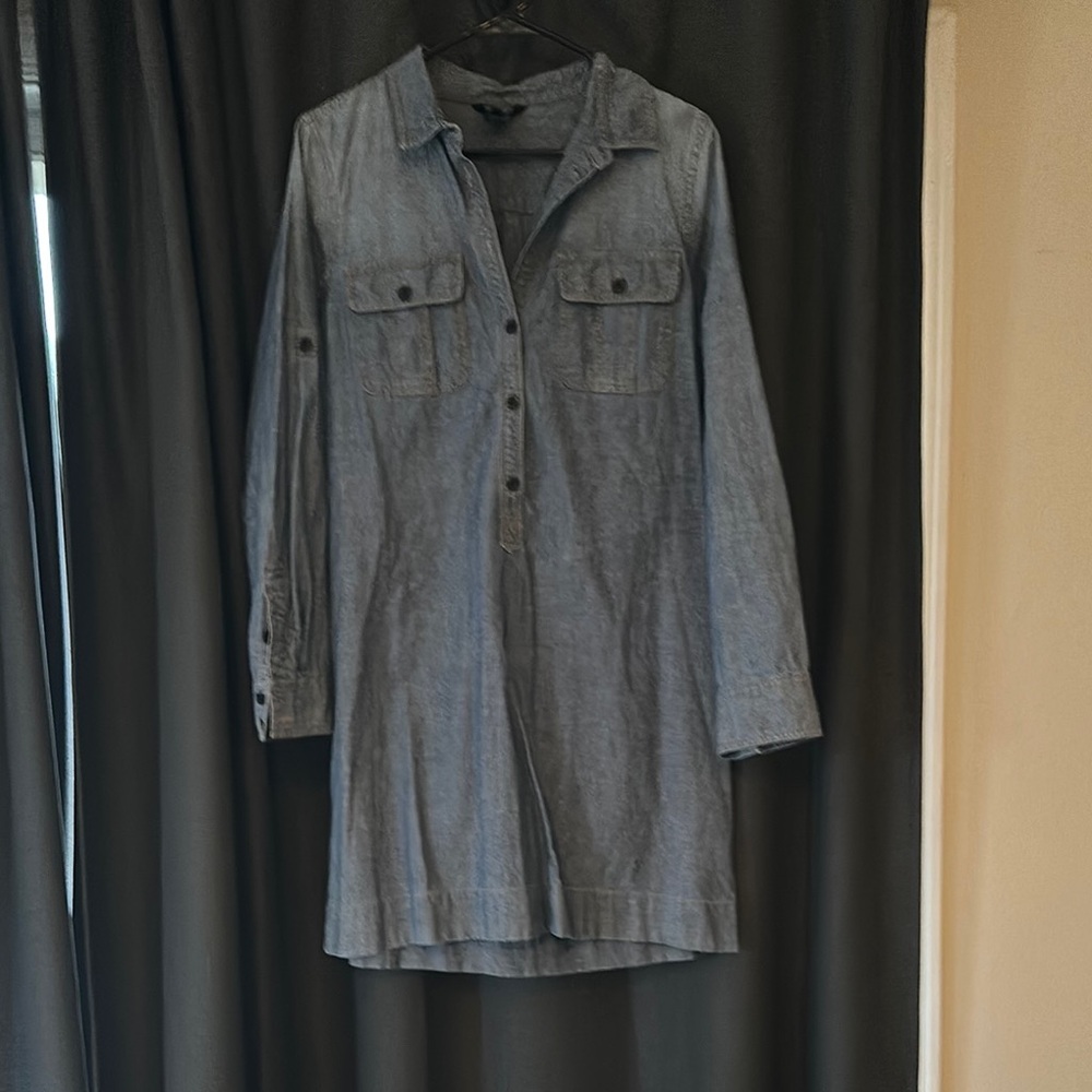 J. Crew Blue Denim Dress